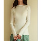 ランダムリブリブ編みニットプルオーバー | SAISON DE PAPILLON | 詳細画像11