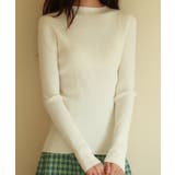 ランダムリブリブ編みニットプルオーバー | SAISON DE PAPILLON | 詳細画像14