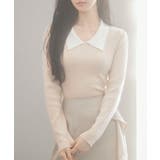 トレンドの襟付きリブニット | SAISON DE PAPILLON | 詳細画像29