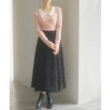 トレンドの襟付きリブニット | SAISON DE PAPILLON | 詳細画像22