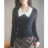 トレンドの襟付きリブニット | SAISON DE PAPILLON | 詳細画像38