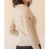 2wayジップニットプルオーバー | SAISON DE PAPILLON  | 詳細画像15 