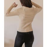 2wayジップニットプルオーバー | SAISON DE PAPILLON  | 詳細画像20 