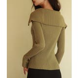 2wayジップニットプルオーバー | SAISON DE PAPILLON  | 詳細画像8 