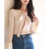 フレア袖ニットプルオーバ | SAISON DE PAPILLON | 詳細画像39