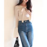 フレア袖ニットプルオーバ | SAISON DE PAPILLON | 詳細画像30