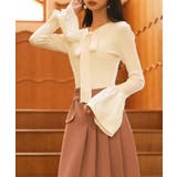 フレア袖ニットプルオーバ | SAISON DE PAPILLON | 詳細画像20