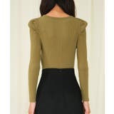 タックスリーブリブニットプルオーバー | SAISON DE PAPILLON | 詳細画像24