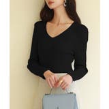 タックスリーブリブニットプルオーバー | SAISON DE PAPILLON | 詳細画像17