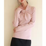 リボンボウタイネックニットプルオーバ | SAISON DE PAPILLON | 詳細画像19