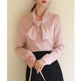 リボンボウタイネックニットプルオーバ | SAISON DE PAPILLON | 詳細画像22