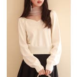 レイヤード風ニットプルオーバ | SAISON DE PAPILLON | 詳細画像3