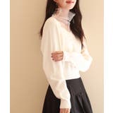 レイヤード風ニットプルオーバ | SAISON DE PAPILLON | 詳細画像5