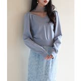 レイヤード風ニットプルオーバ | SAISON DE PAPILLON | 詳細画像10