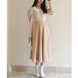 配色カラーマトンスリーブニットプルオーバー | SAISON DE PAPILLON  | 詳細画像23 