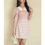 配色カラーマトンスリーブニットプルオーバー | SAISON DE PAPILLON  | 詳細画像11 