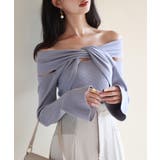 【2way着用】フレア袖口ニットプルオーバー | SAISON DE PAPILLON | 詳細画像32