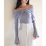 【2way着用】フレア袖口ニットプルオーバー | SAISON DE PAPILLON | 詳細画像30