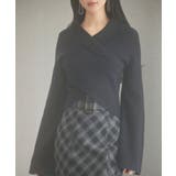 折り返し襟リブ編みニットプルオーバー | SAISON DE PAPILLON | 詳細画像37