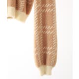 シャギー素材チェック編みニットプルオーバー | SAISON DE PAPILLON | 詳細画像37