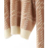 シャギー素材チェック編みニットプルオーバー | SAISON DE PAPILLON | 詳細画像38