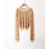 シャギー素材チェック編みニットプルオーバー | SAISON DE PAPILLON | 詳細画像33