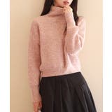 ドロップショルダータートルネックニットプルオーバー | SAISON DE PAPILLON | 詳細画像7