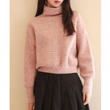 ドロップショルダータートルネックニットプルオーバー | SAISON DE PAPILLON | 詳細画像8