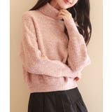 ドロップショルダータートルネックニットプルオーバー | SAISON DE PAPILLON | 詳細画像9