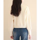 ドロップショルダータートルネックニットプルオーバー | SAISON DE PAPILLON | 詳細画像15