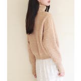 ドロップショルダータートルネックニットプルオーバー | SAISON DE PAPILLON | 詳細画像26