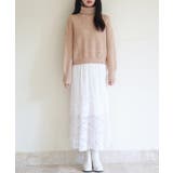 ドロップショルダータートルネックニットプルオーバー | SAISON DE PAPILLON | 詳細画像27