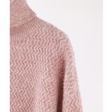 ドロップショルダータートルネックニットプルオーバー | SAISON DE PAPILLON | 詳細画像38