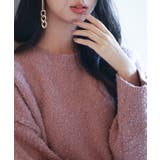 ドロップショルダーニットプルオーバー | SAISON DE PAPILLON | 詳細画像11