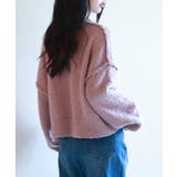 ドロップショルダーニットプルオーバー | SAISON DE PAPILLON | 詳細画像4