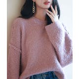 ドロップショルダーニットプルオーバー | SAISON DE PAPILLON | 詳細画像10