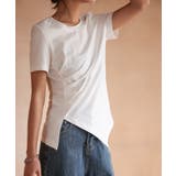 デザインスリットTシャツカットソー | SAISON DE PAPILLON  | 詳細画像13 