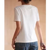 デザインスリットTシャツカットソー | SAISON DE PAPILLON  | 詳細画像15 