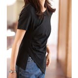 デザインスリットTシャツカットソー | SAISON DE PAPILLON  | 詳細画像3 