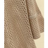 アイレット編みサマーニットプルオーバー ゆったり 涼しげ | SEU | 詳細画像18