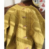ボタン開閉可能!ケーブル編みニットカーディガン ゆったり ニットカーディガン | SEU | 詳細画像20
