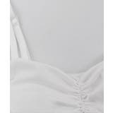 立体カップ付きギャザーブラキャミソール 見せるインナー 美胸効果 | SEU | 詳細画像39