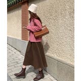 春まで着れる ラシャミモレ丈フレアスカート 暖かい | SEU | 詳細画像13
