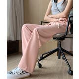 ワイドパンツ セミワイドパンツ シワなりにくい | SEU | 詳細画像18