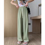 ワイドパンツ セミワイドパンツ シワなりにくい | SEU | 詳細画像23