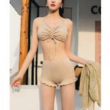 シースルートップス付き3点セット水着 ビーチウェア スイムウェア | SEU | 詳細画像13 