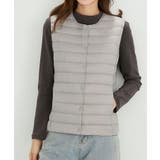 Vネックにもできるダウンベスト インナーベスト ダウンアウター | SEU | 詳細画像22