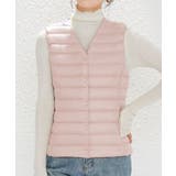 Vネックにもできるダウンベスト インナーベスト ダウンアウター | SEU | 詳細画像24