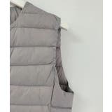 Vネックにもできるダウンベスト インナーベスト ダウンアウター | SEU | 詳細画像34