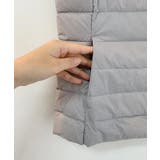 Vネックにもできるダウンベスト インナーベスト ダウンアウター | SEU | 詳細画像35